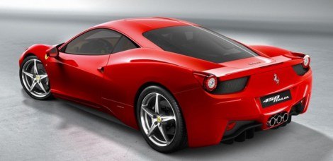 Ferrari 458 Italia rear