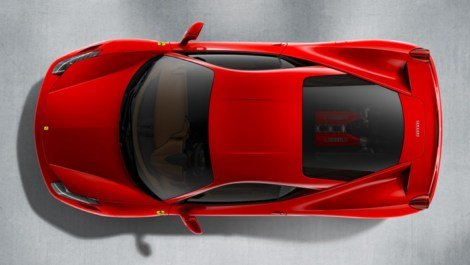 Ferrari 458 Italia top
