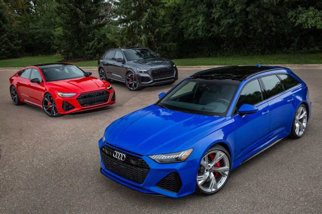 2021 RS 6 Avant RS 7 and Audi RS Q8